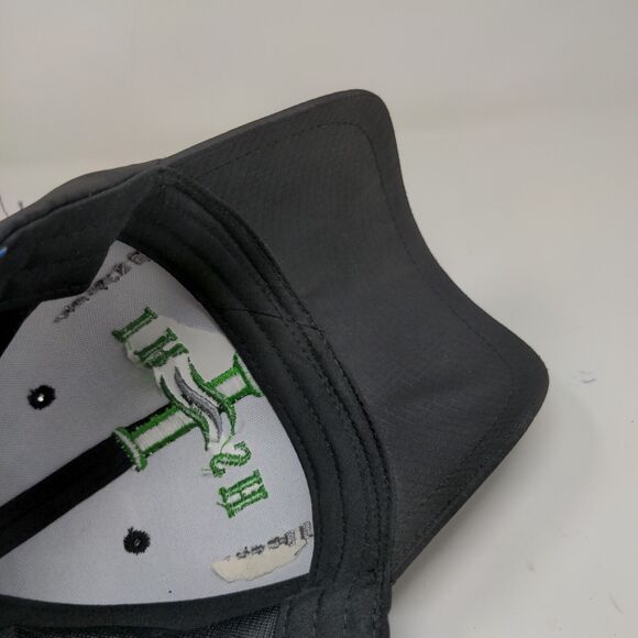 Cap America Golf Irish Mechanical Services Strapback Hat Black Adjustable - Picture 10 of 12